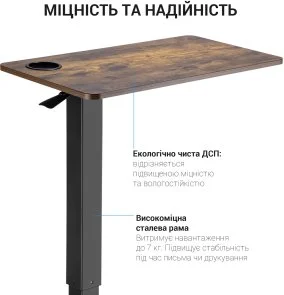 Фото: Стіл комп’ютерний OfficePro ODM366B № 9 | KTC