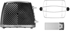 Фото: Тостер Russell Hobbs Groove Black (26390-56) № 6 | KTC