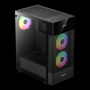 Фото: Корпус Gamdias Aura GC5 Black with window (4712960139541) № 2 | KTC