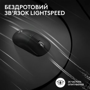 Миша Logitech G Pro X Superlight 2 Black (910-006630)