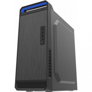 Корпус Gamemax MT523B-NP-U3 Black/Blue