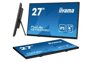 Фото: Монітор iiyama T2755MSC-B1 Black - 27" IPS / 1920×1080 / 60 Гц № 6 | KTC
