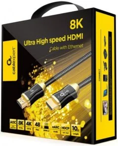 Фото: Кабель Cablexpert AOC v2.1 HDMI / HDMI 10m Black (CCBP-HDMI8K-AOC-10M) № 2 | KTC