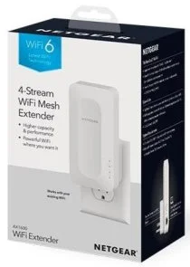 Фото: Репітер Wi-Fi NETGEAR Dual-band WiFi 6 Mesh Extender (EAX12-100PES) № 2 | KTC