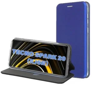 Фото: Чохол BeCover for Tecno Spark 20 KJ5n - Exclusive Blue (711238) № 3 | KTC