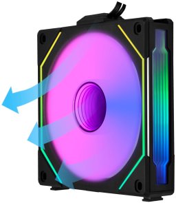 Кулер Lian-Li Uni Fan SL-Infinity 140 Reverse Blade Black (G99.14RSLIN1B.00)