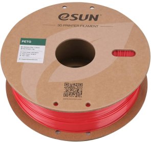 Філамент eSUN 3D PETG 1.75mm/1kg Filament Solid Red (PETG175SR1)