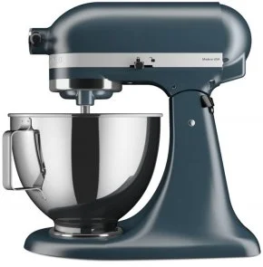 Фото: Планетарний міксер KitchenAid Artisan 4.3L 5KSM95PSE Blue Steel (5KSM95PSEBS) № 4 | KTC