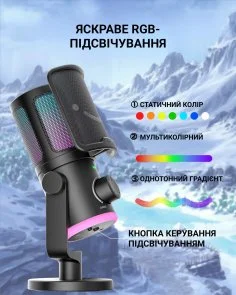 Фото: Мікрофон Fifine AM6 Black № 11 | KTC