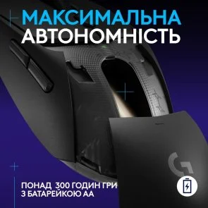 Фото: Миша Logitech G309 Lightspeed Wireless Black (910-007199) № 12 | KTC