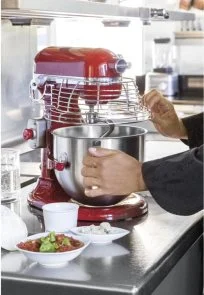 Фото: Планетарний міксер KitchenAid Professional 6.9L 5KSM7990X Red (5KSM7990XEER) № 9 | KTC