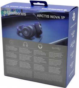 Гарнітура SteelSeries Arctis Nova 1P Black (61611)