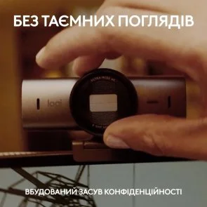 Фото: Web-камера Logitech MX Brio Graphite (960-001559) № 8 | KTC