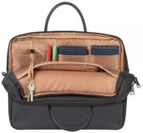 Фото: Сумка для ноутбука Riva Clark 8134 Black ECO № 7 | KTC
