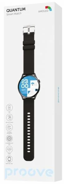 Фото: Смарт годинник Proove Quantum Black (SWQU00000001) № 6 | KTC