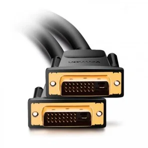 Фото: Кабель Vention Dual Linik DVI 24 / DVI 24 1.5m Black (EAABG) № 2 | KTC