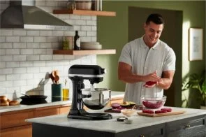 Фото: Планетарний міксер KitchenAid Heavy Duty 5.2L - 5KSM55SXX Onyx Black (5KSM55SXXEOB) № 10 | KTC