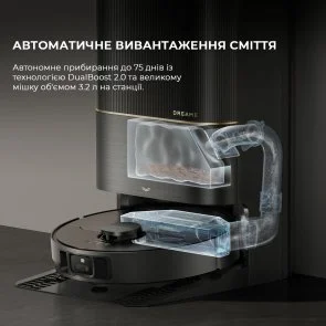 Фото: Робот-пилосос Dreame Bot X40 Ultra Black (RLX63CE-Bl) № 16 | KTC