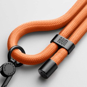 Rope Black Tangerine with Dark holder