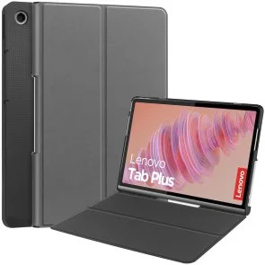 Фото: Чохол для планшета BeCover for Lenovo Tab Plus - Smart Case Gray (711841) № 2 | KTC