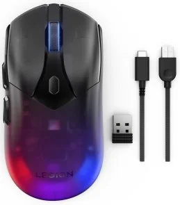 Миша Lenovo Legion M410 RGB WirelessTransparent Black (GY51P83012)