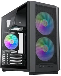 Фото: Корпус Gamemax F36 BK Black with window № 2 | KTC