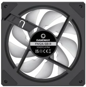 Фото: Кулер Gamemax FN12A-S8I-R Reverse Black № 9 | KTC