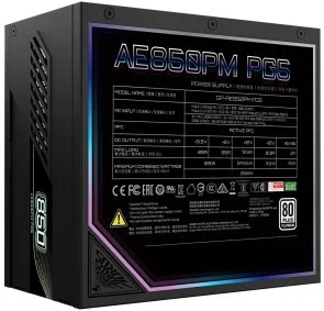 Фото: Блок живлення Gigabyte 850W Aorus Elite P850W (GP-AE850PM PG5) № 6 | KTC