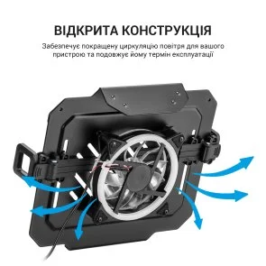 Фото: Підставка для ноутбука OfficePro LH474B Black № 14 | KTC
