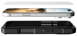 Фото: Захисне скло UAG for Apple iPhone 16 Pro - Shield Ultra Clear (14435711NA) № 5 | KTC