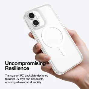 Фото: Чохол AMAZINGthing for iPhone 16 - Titan Pro Case MagSafe Clear (IP166.1TMCL) № 7 | KTC