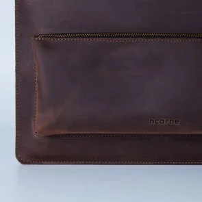 Фото: Чохол INCARNE Maryland 16 - MacBook Pro15 2012-2015 / Pro16 2019-2024 Brown № 13 | KTC