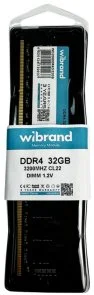Фото: Оперативна пам’ять Wibrand DDR4 1x32GB (WI3200DDR4D/32GB) № 3 | KTC