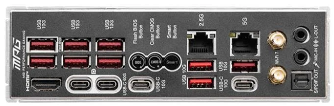 Фото: Материнська плата MSI MPG X870E CARBON WIFI № 4 | KTC