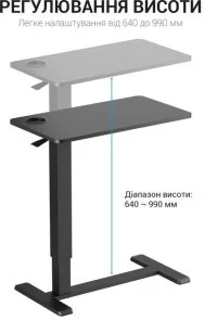 Фото: Стіл комп’ютерний OfficePro ODM366BK № 8 | KTC