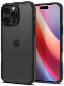 Фото: Чохол Spigen for Apple iPhone 16 Pro - Ultra Hybrid Matte Black (ACS08125) № 2 | KTC