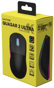 Миша Hator Quasar 2 Ultra 4K Wireless Black/Pink (HTM570BP)