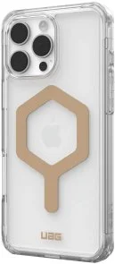Фото: Чохол UAG for Apple iPhone 16 Pro Max - Plyo Magsafe Ice/Gold (114481114381) № 3 | KTC