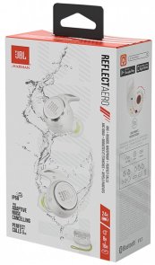 Гарнітура вакуумна JBL Reflect Aero TWS Bluetooth, White