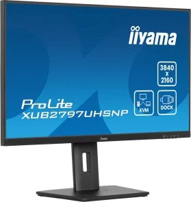 Фото: Монітор iiyama XUB2797UHSNP-B1 - 27" IPS / 3840×2160 / 60 Гц / Pivot / HAS № 2 | KTC