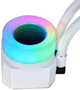 Фото: Система рідинного охолодження Lian-Li Galahad II Trinity Performance 360 White (G89.GA2P36W.01) № 11 | KTC