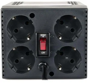 Фото: Стабілізатор Powercom TCA-600 Black № 3 | KTC