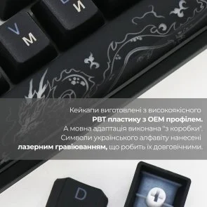 Фото: Клавіатура Ducky One 3 Cherry MX Speed Silver RGB ENG/UKR Black (DKON2108ST-PUAPXCLAWSC1) № 14 | KTC