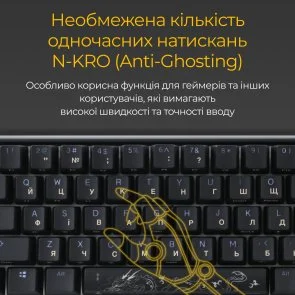 Фото: Клавіатура Ducky One 3 SF Cherry MX Red RGB ENG/UKR Black (DKON2167ST-RUAPXCLAWSC1) № 14 | KTC