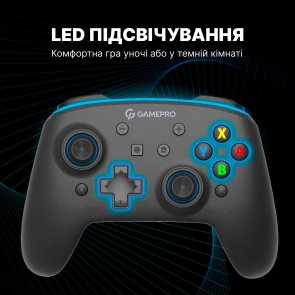 Геймпад GamePro MG1200 Black/Blue