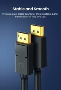Фото: Кабель UGREEN DP102 v1.2 DP / DP 1.5m Black (UGR-10245) № 4 | KTC