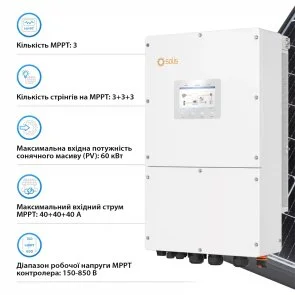 Фото: Інвертор Solis S6-EH3P30K-H 30000W № 5 | KTC