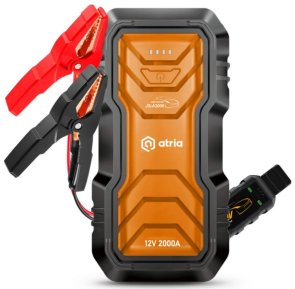 Бустер Atria JS-A2000  2000A/16000mAh QC18W Black/Orange