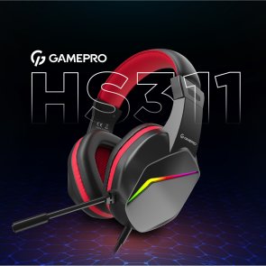 Гарнітура GamePro HS311 RGB Black