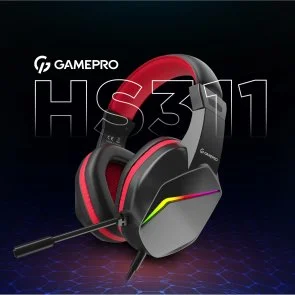 Фото: Гарнітура GamePro HS311 RGB Black № 15 | KTC